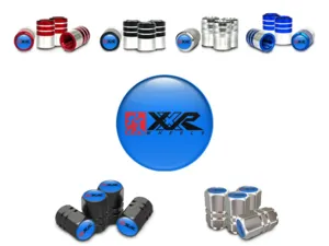 XXR Cubreválvulas Bicis Acero Inox